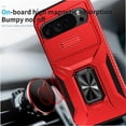 thumbnail image 3 of Funda para GANGXUN Google Pixel 9 Pro XL - Soporte metálico, Función magnética, Rojo, 3 of 5