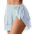 thumbnail image 5 of Juesizh Swimsuit Coverup for Women Plus Size Short Sarong Wraps Fashion Casual Bathing Suit Beach Cover Skirt, S-3XL, 5 of 7