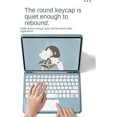 thumbnail image 7 of Keyboard Case for iPad Air 13 inch 2026 M4 2025 M3 2024 M2, iPad Pro 12.9 inch 6th/5th/4th/3rd Gen 2022 - 2018 Slim Leather Folio Smart Cover with Touchpad Keyboard / Pencil Holder, 7 of 7