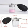 thumbnail image 2 of Triani 1Pcs Powder Spray Bottles Hair Building Fibers Spray Bottle Dry Glitter/Mica Spray Pump Dispenser for Hairline Optimization and Blending Extensions Design, 2 of 7
