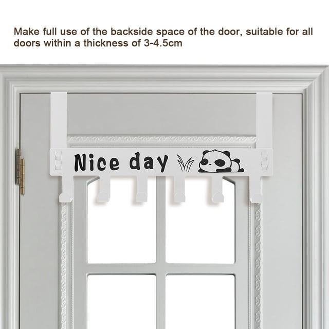 Over Door Hook,Over Door Hook Hanger Over Door Hanger Door Hook Rack User-Friendly Design