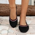 thumbnail image 5 of Sngxgn Women's Flats Comfort Ballet Flats Shoes Casual Slip On Shoes(Black,42), 5 of 7
