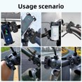 thumbnail image 4 of ARCADORA Bluetooth Steering Wheel Control Remote for Motorcycles Scooters 180mAh Battery IP66 Waterproof 10m Range iOS Android, 4 of 9