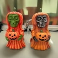 thumbnail image 3 of WHEANG Halloween Pumpkin Skeleton Decor Halloween Indoor Decorations For Tabletop Desk Home Halloween Decoration Fun, 3 of 4