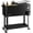 Black, variant on Dextrus 80 Quart Rolling Cooler Cart Iron, Durable And Stable