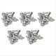 thumbnail image 1 of 6mm Rosca Hembra Macho en Forma de L Rodamientos de Rótula 20Pcs, 1 of 5