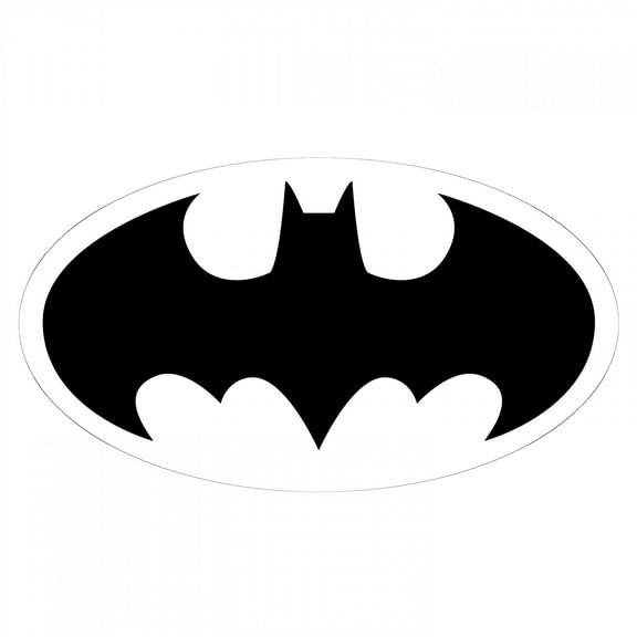 Batman Logo Cut Out Car Decal