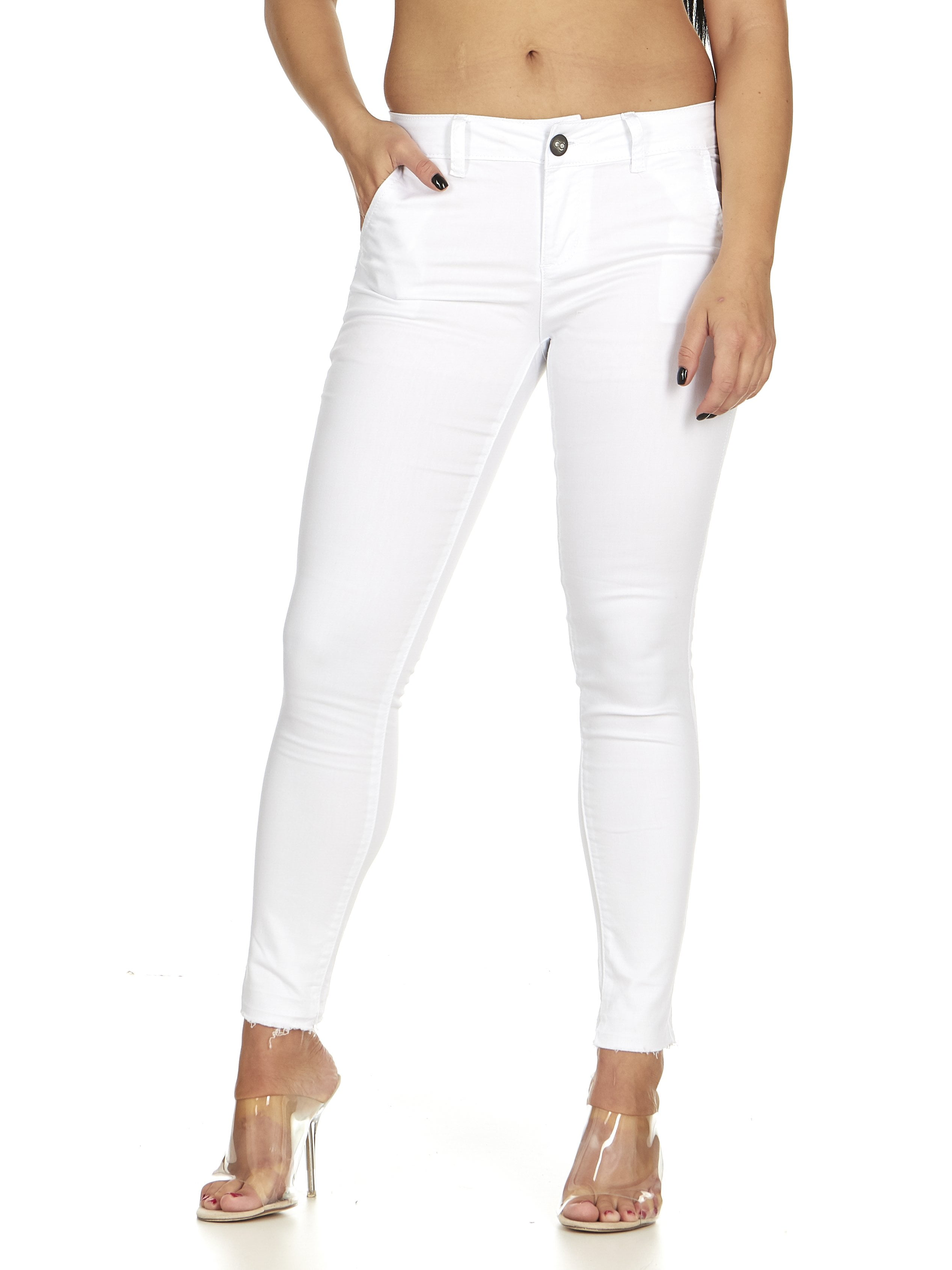 CG Jeans - Cover Girl Women's Skinny Jeans Trouser Pant Style Side ...