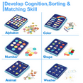 thumbnail image 2 of Toddler Busy Toys,Toddler Airplane Travel Essentials for age 1-4,Sensory Board Educational Activities for Learning Fine Motor Skills,Gifts for Girls Boys Toddlers,Toddler Toys for Car Travel, 2 of 8