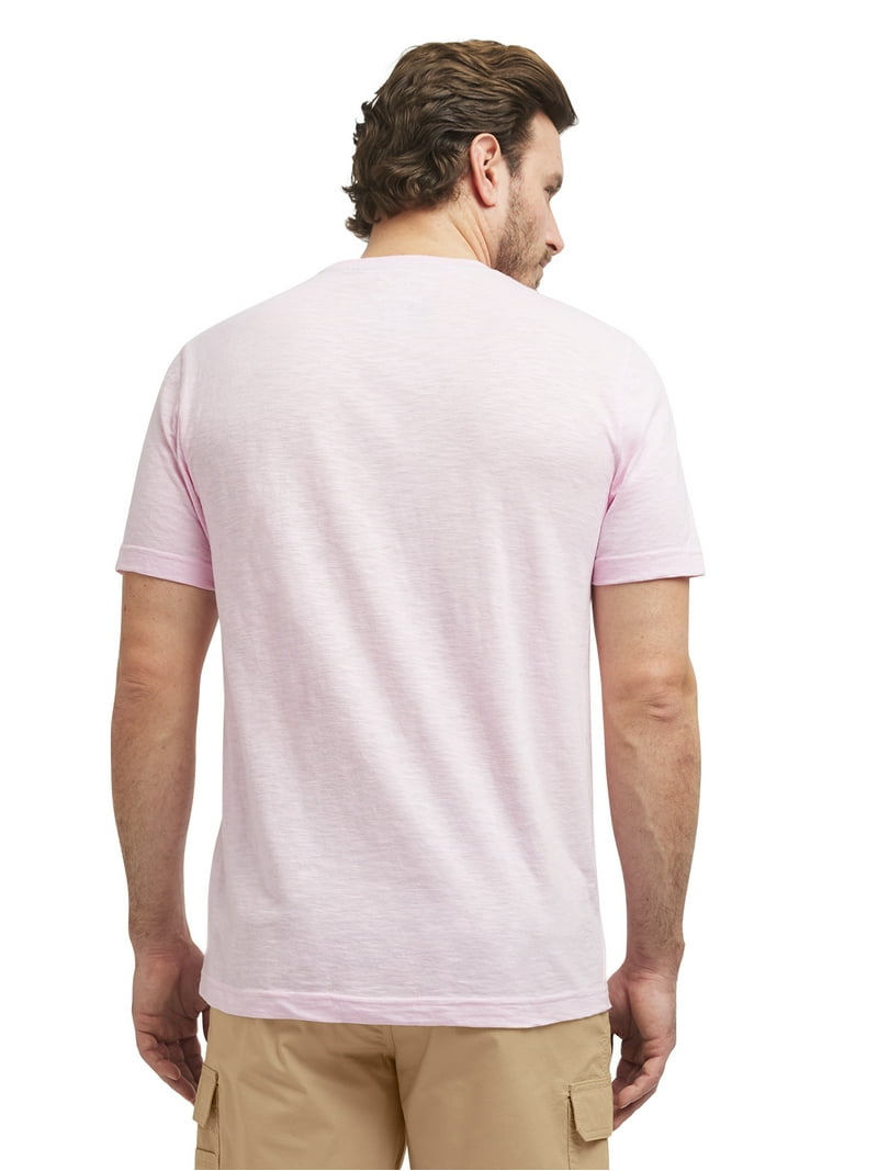 Chaps Men's & Big Men's Short Sleeve Soft Slub Jersey Pocket T
