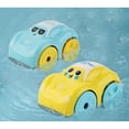 thumbnail image 2 of Paquete de 4 juguetes de baño con mecanismo de cuerda para niños pequeños, juguetes interactivos para la hora del baño del bebé, juguetes flotantes para la bañera y la piscina para 1 o 2 personas., 2 of 5