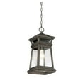 thumbnail image 4 of Taylor 1-Light Outdoor Hanging Lantern in English Bronze with Gold, 4 of 8