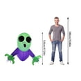 thumbnail image 3 of (2 Pack) Décorations d'Halloween Accessoires Gonflables Effrayants pour Fenêtres Ornement de Bureau Figurines Alien Festif Maison, 3 of 9