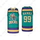 thumbnail image 4 of Camisetas de baloncesto Mighty Ducks Of Anaheim 44 Reed 99 BANKS 96 CONWAY 66 BOMBAY Costura Bordado Deportes al aire libre Negro Verde Nuevo, 4 of 5