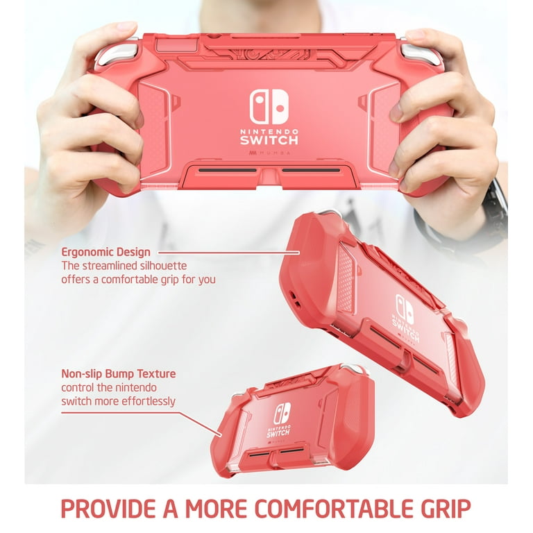 Mumba Grip Case for Nintendo Switch Lite, [Blade Series] TPU