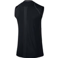 thumbnail image 2 of Nike Pro Cool Fitted Men's Dri-FIT Sleeveless Shirt 703102-010 Black, 2 of 2