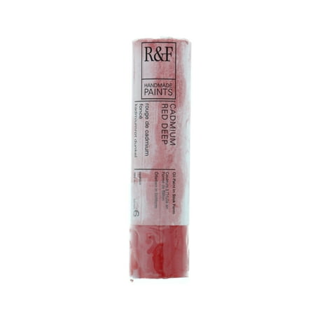 UPC: 0836943003620 | R&F Handmade Paints Pigment Stick  100ml  Cadmium Red Deep