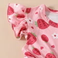 thumbnail image 4 of TOWED22 Infant Baby Outfits 2 Piece Set Sleeveless Tank Tops and Casual Shorts Sets Clothing Toddler Summer Clothes(Red,3-6 M), 4 of 7