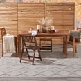 thumbnail image 5 of Nourison Easy Care 8' x 10' Silver Grey Modern Flatweave Indoor/Outdoor Rug, 5 of 14