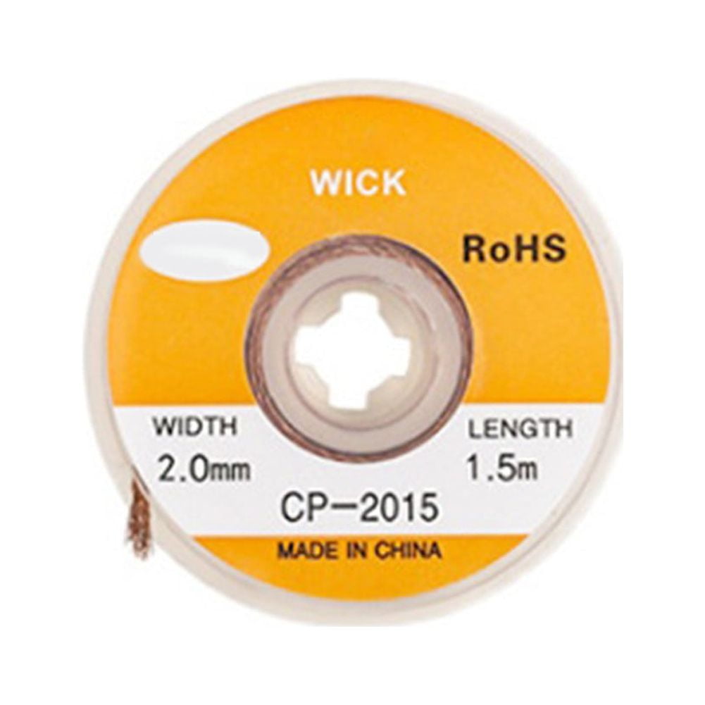 Desoldering braid solder remover core wire solder absorber flux