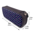 thumbnail image 3 of Lsque Sea Jellyfish Printed Big Capacity PU Leather Pencil Case Large Pencil Pouch Stationery Pen Bag Pencil Holder for Teen, 3 of 6