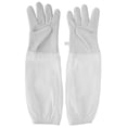 thumbnail image 1 of Guantes de apicultura con mangas protectoras largas y puños elásticos. Suministros de apicultura XL., 1 of 14