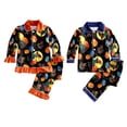 thumbnail image 2 of Pijamas de Halloween para niños y niñas, conjunto de pijamas para niños pequeños, pantalones de manga larga, 2 of 4