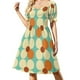 thumbnail image 3 of Vestido VERSAILLES de manga corta, vestidos de verano para mujer, vestidos para ocasiones especiales, vestidos casuales, ropa femenina, 3 of 7