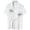 White, variant on Mens Shirt Floral Tropical Short Sleeve Button Down Printed Mens Spring Shirt,Grey,XL