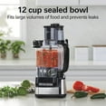 Hamilton Beach Stack & Snap Food Processor and Vegetable Chopper, BPA