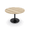 Blonde Surfside Ash, variant on Small Pedestal Office Table 42" Round Meeting Table With Tulip Base