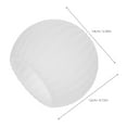 thumbnail image 2 of LOLIPPYY Ceiling Light Globe Replacement Fixture Replacement Globe Shade 1 Piece PE for Interior Designers, 2 of 8