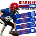 thumbnail image 2 of HANDLANDY Youth Football Gloves Kids Receiver Gloves Boys Girls Football Gloves Best Gift, 2 of 7