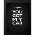 thumbnail image 2 of Rogan, Mark 12x14 Black Modern Framed Museum Art Print Titled - John Wick Got My Car, 2 of 5