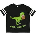 thumbnail image 3 of Inktastic Eggs-cellent Cute Easter T-rex Dinosaur Boys or Girls Toddler T-Shirt, 3 of 5