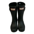 thumbnail image 7 of Hunter Women's Original Short Pull-On Waterproof Rubber Rain Boots (Black, 7), 7 of 7