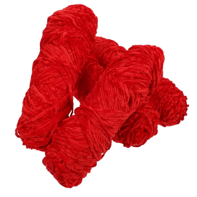 BESTYASH 4Ud De Chenille Para Tejer Material Manual En Bufandas Y