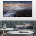 thumbnail image 1 of Beautiful Sunset on Chudskoy Lake - Seashore Canvas Art Print, 1 of 3
