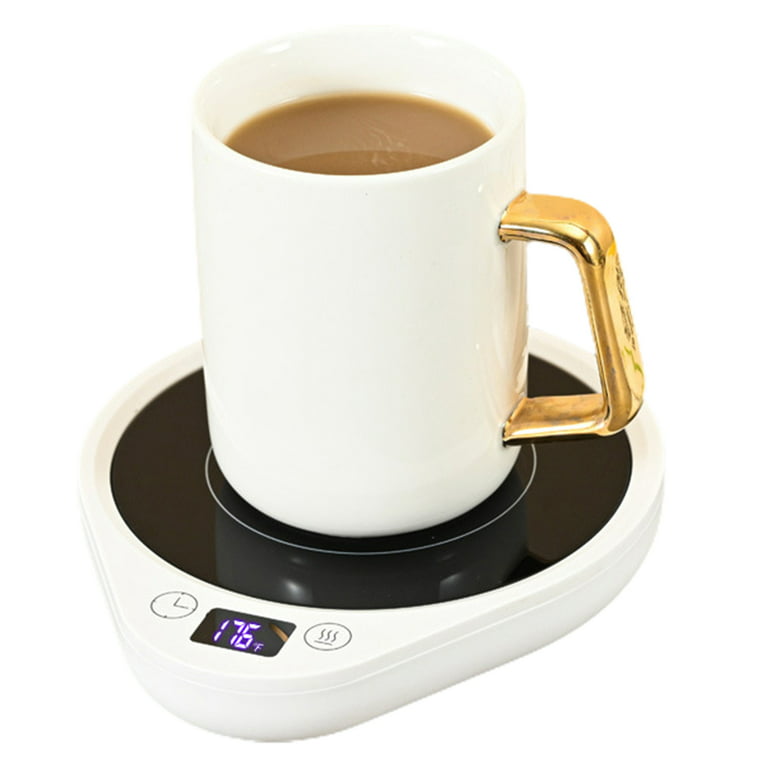 Realyc Heating Coaster 1 Set Universal Fit Rapid Heat-up Functional Hot  Plate Hot Milk Coffee Cup Warmer 