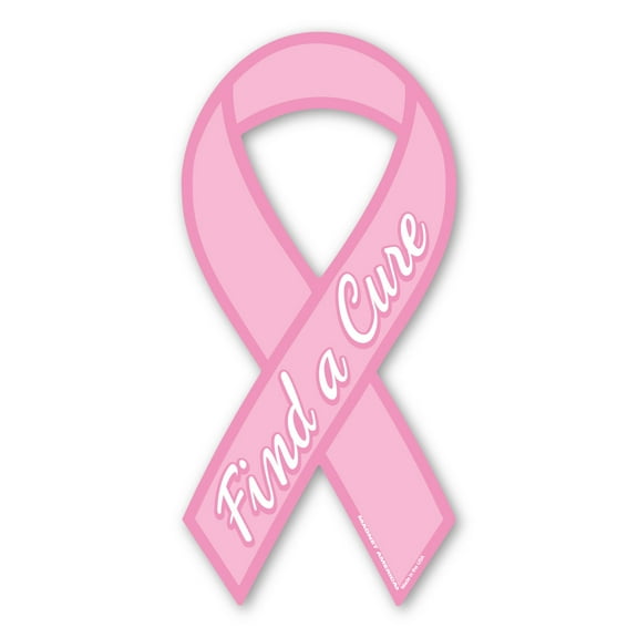 Breast Cancer Find a Cure Ribbon Magnet