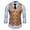 Khaki, variant on Odeerbi Suit Vest for Men 2025 Fashion Blazer Waistcoat Double Breasted Waistcoat V-neck Tank Top Black
