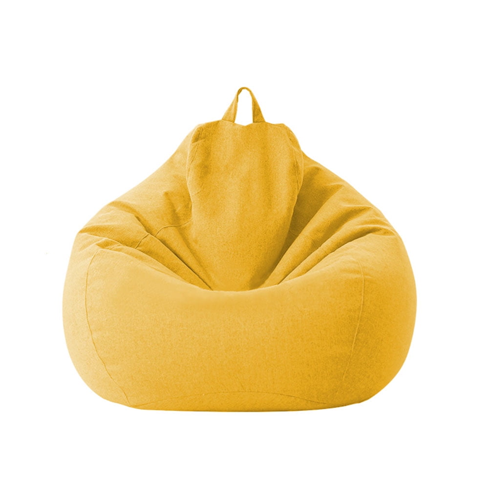 Details about   US Large 100*120CM Adult Kids Bean Bag Cover Chair Lazy Lounge Sofa Home Indooor 