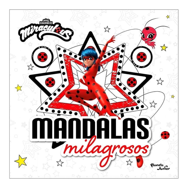 Ladybug. Mandalas Milagrosos Planeta Infantil Miraculous