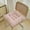 Pink, variant on Byujiro Thickened Velvet Cushion Chair Cushion Sofa Floating Window Tatami Cushion Car Seat Cushion Kneeling Futon Cushion Washable Size 17.72x17.72 Inches