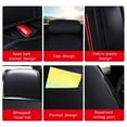 thumbnail image 3 of Maidao Car Seat Cover Water Proof for BMW for 5series 1998-2017 5 Seats Front Rear Cushion Protector Black and Red, 3 of 6