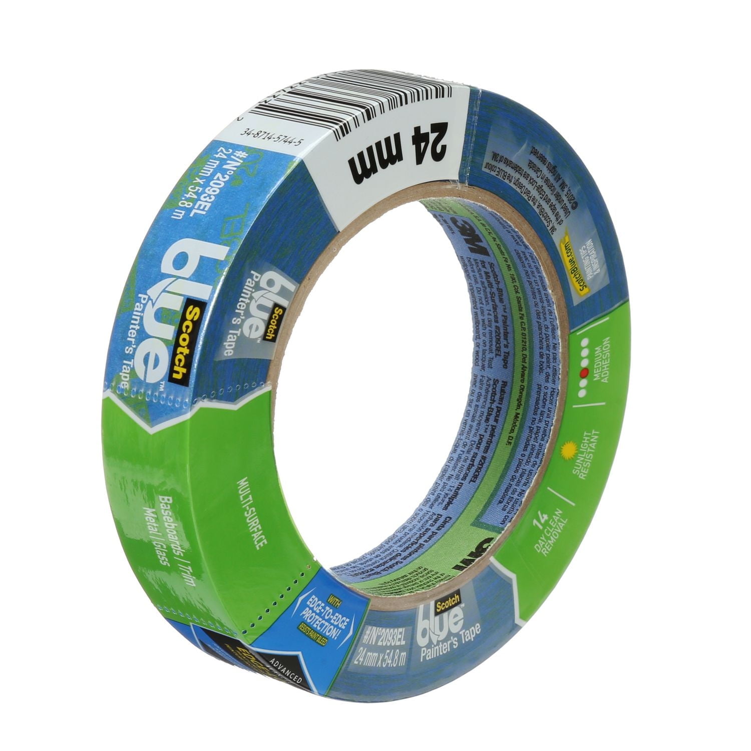 ScotchBlue™ TRIM + BASEBOARDS Painter's Tape