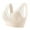 Beige, variant on WTXUE Women Bras | Push-up Wirefree Womens Back Strap Tank Top Thin Wrapped Chest Wrap Bra Wirefree Ring Ice Silk Bra | 1 Piece Rose Gold XL