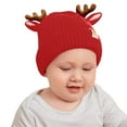 thumbnail image 1 of Kids Hats & Caps Warm Knit Hat for Children Featuring Cute Ear Design for Autumn and Winter, 1 of 7