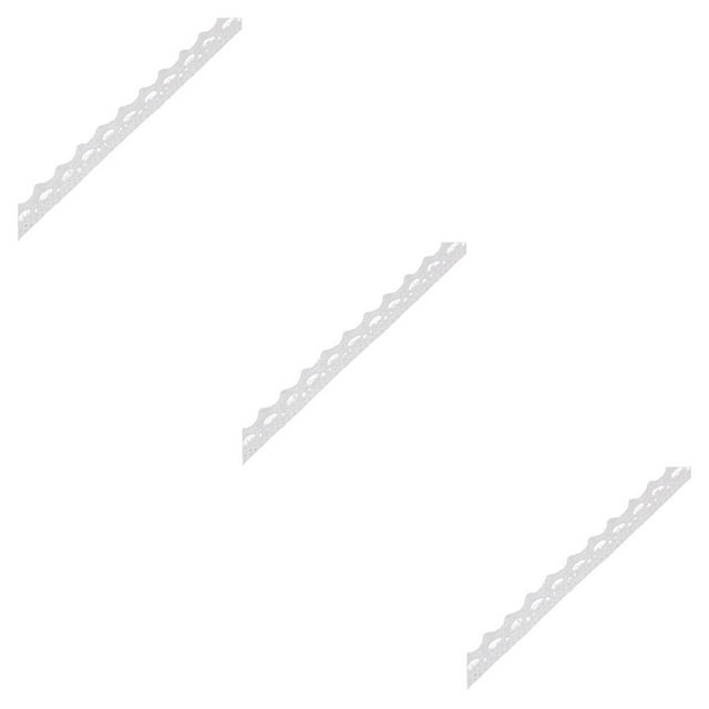 maskred 1 Roll Lace Craft Ribbon Supple Exquisite Cotton Charming Sewing Accessory Comfortable Clothes Supplies Lace Trim Type3 3Set