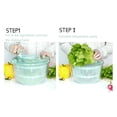 thumbnail image 6 of hirigin Salad Spinner, Manual Lettuce Dryer Vegetable Fruit Washer with Crank Handle  Locking Lid, 6 of 8